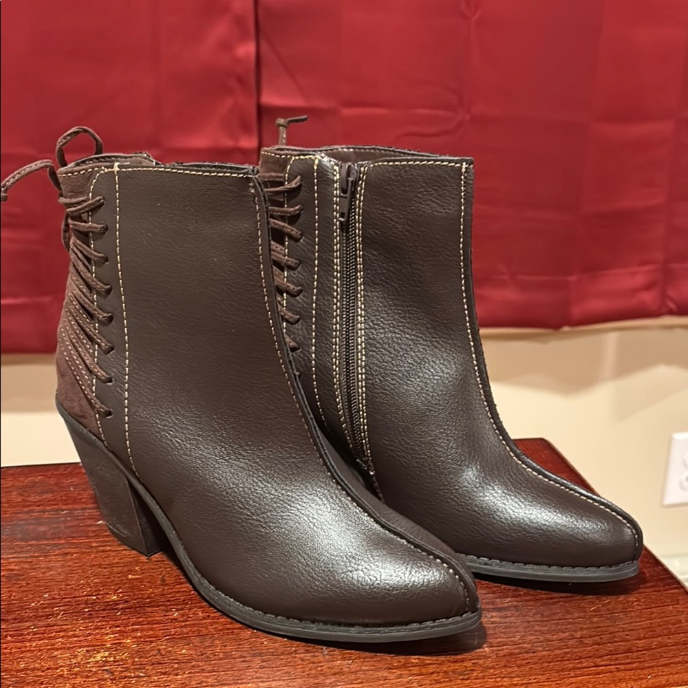 Brown Ankle Boots